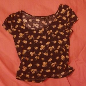 Sunflower crop top